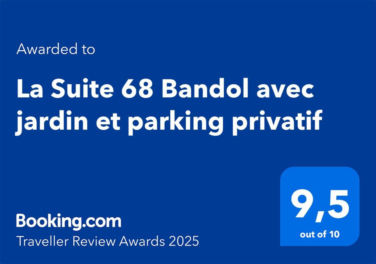 La Suite 68 Bandol Avec Jardin Et Parking Privatif エクステリア 写真